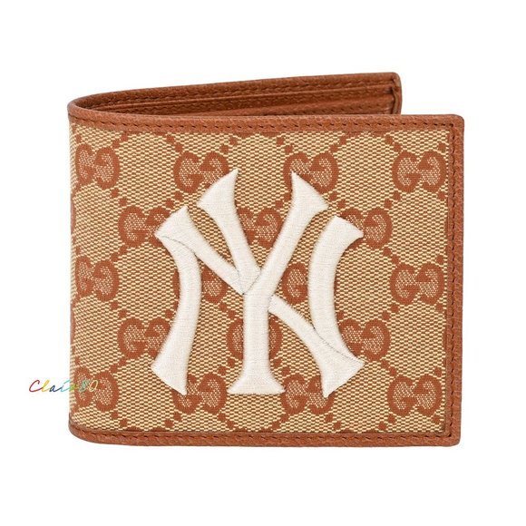 Gucci Other - Gucci 547785 New York Yankees Patch Original GG Bi- fold Wallet